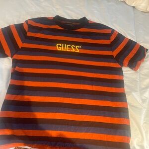 guess short sleeved shirt
